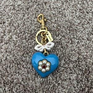 COACH Resin Heart Charm